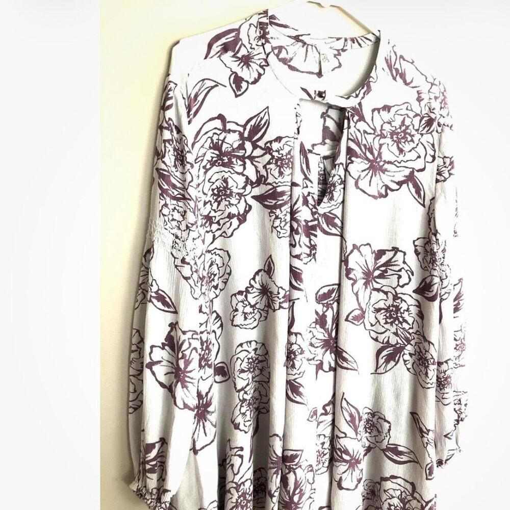 Women's Free People Snap Out of it Floral Mini Dress/Top in Size XS